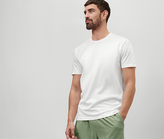 2 T-Shirts mit Rundhalsausschnitt