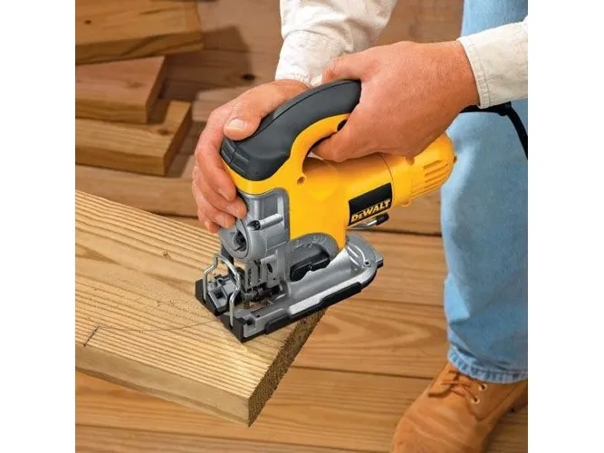 DeWALT DW331KT-QS, Sort, Gul, 45°, 2,6 cm, Vekselstrøm, 701 W, 2,8 kg
