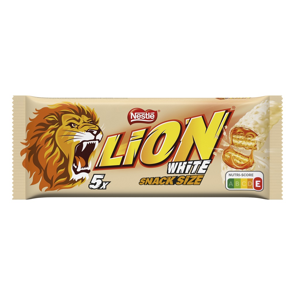 SNACK LION WHITE 5 X 31 G