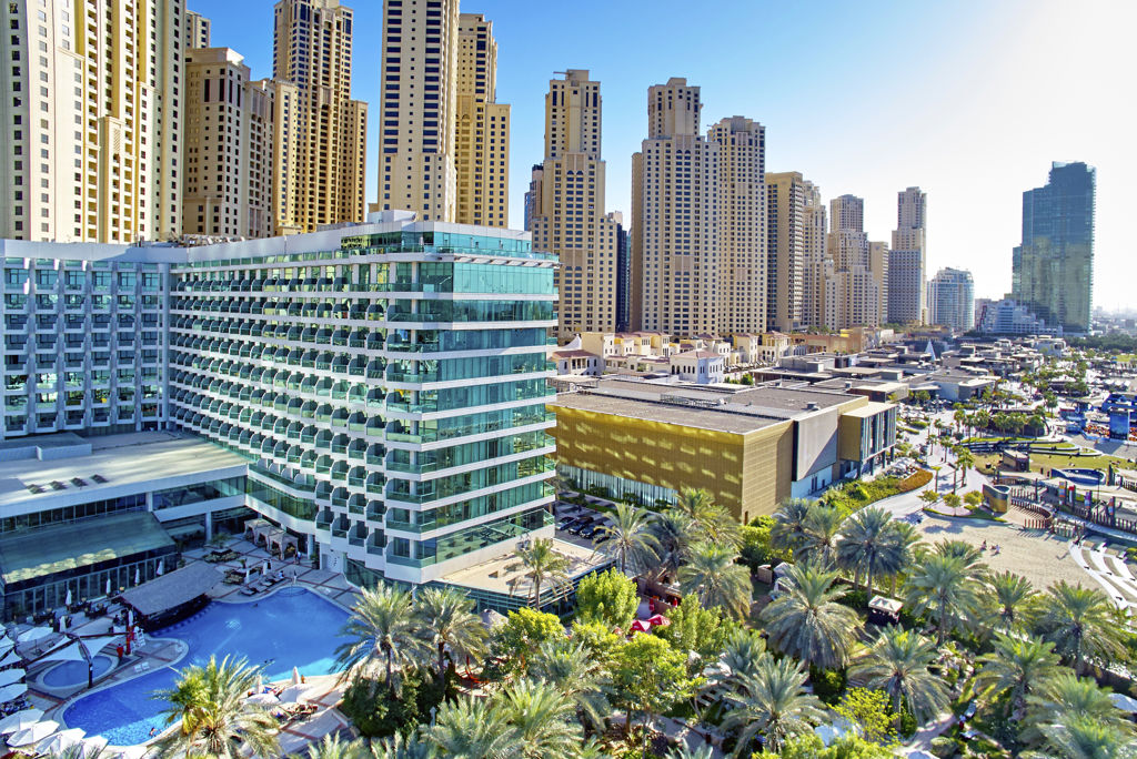 Hilton Dubai Jumeirah Beach Logies en ontbijt - Hotel