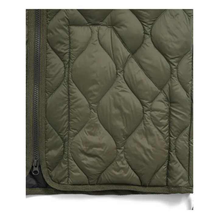Taion Veste Sans Manches Matelassée Military Unisexe | Vert olive