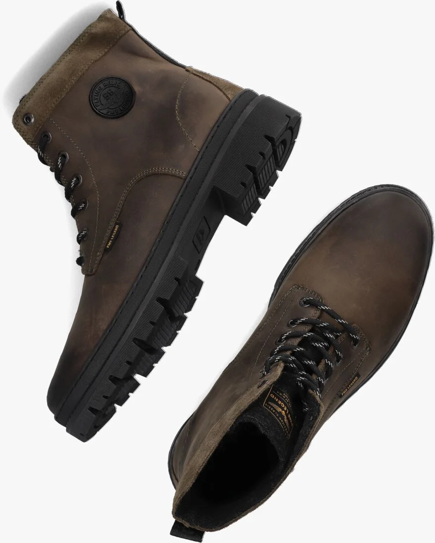 PME LEGEND groene pme legend veterboots lexingter