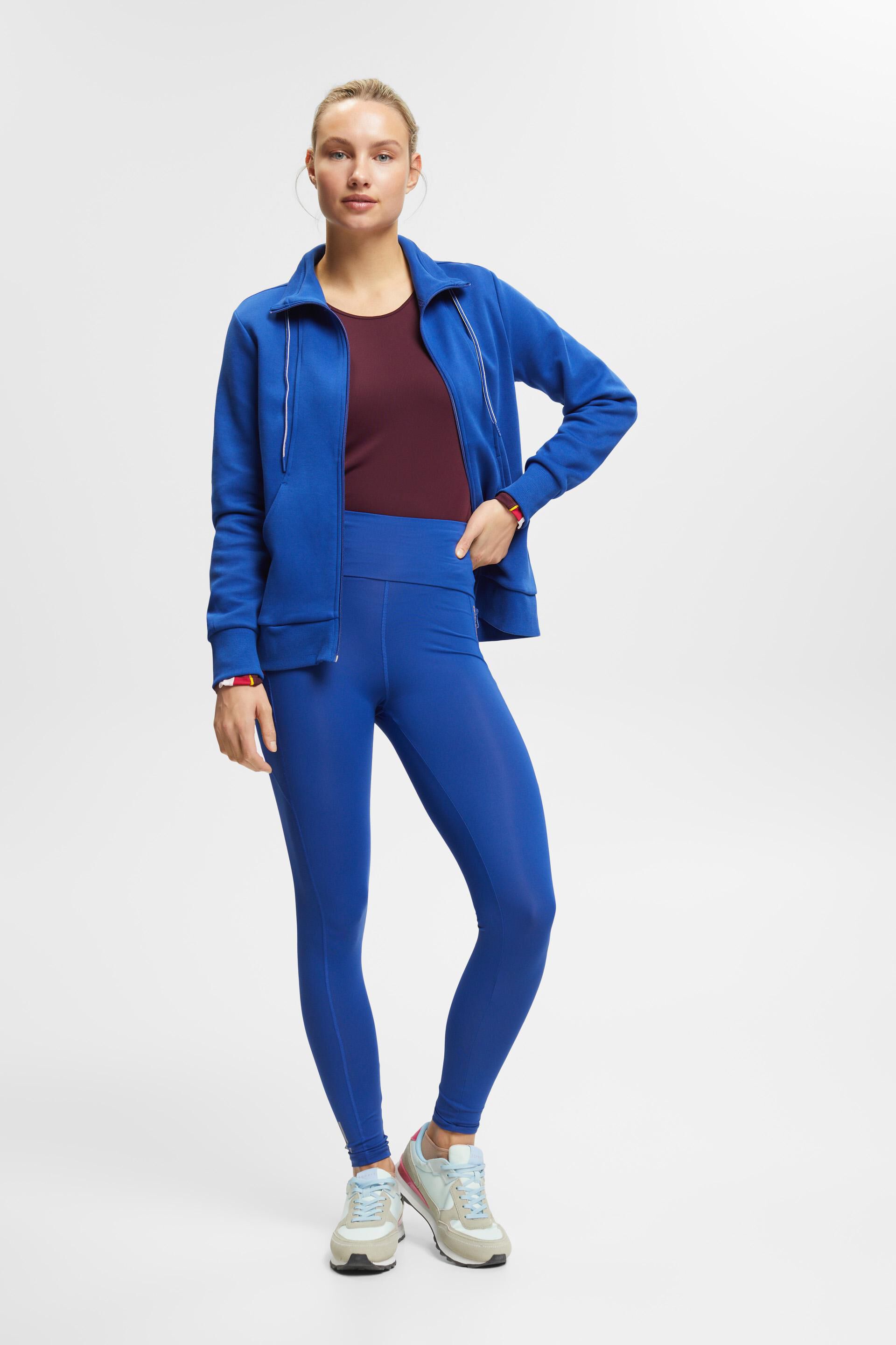 Sweat-shirt zippé, coton mélangé