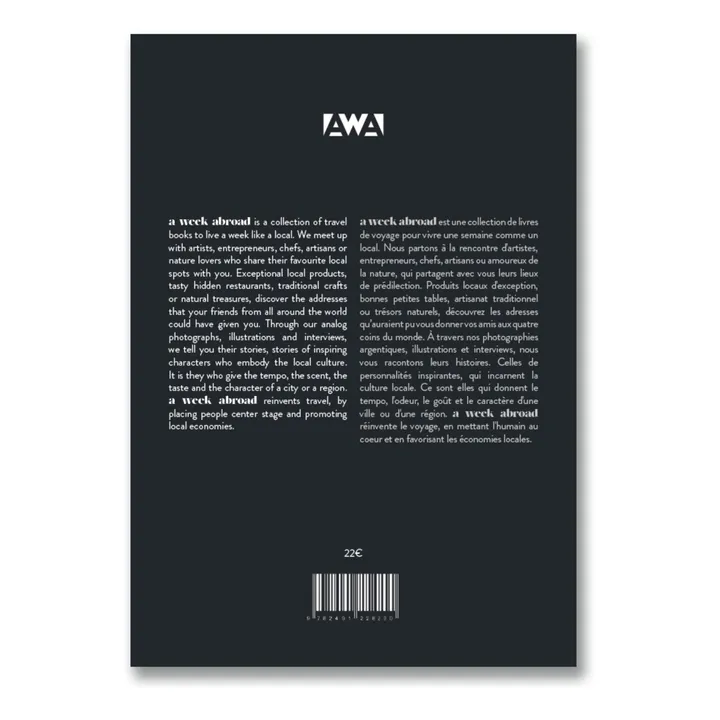 A Week Abroad Livre de voyage - Lanzarote | Noir