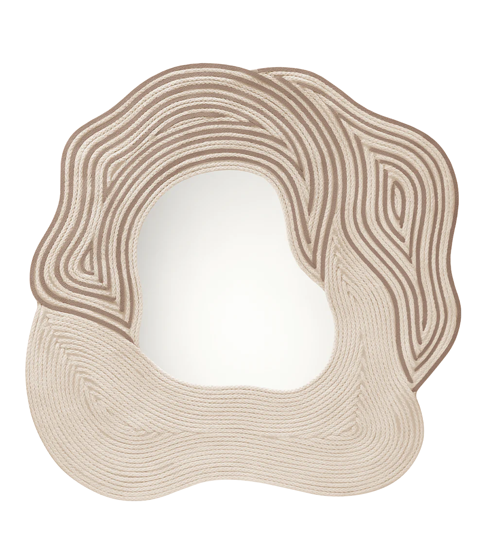 Miroir Oco - Taupe Grainé