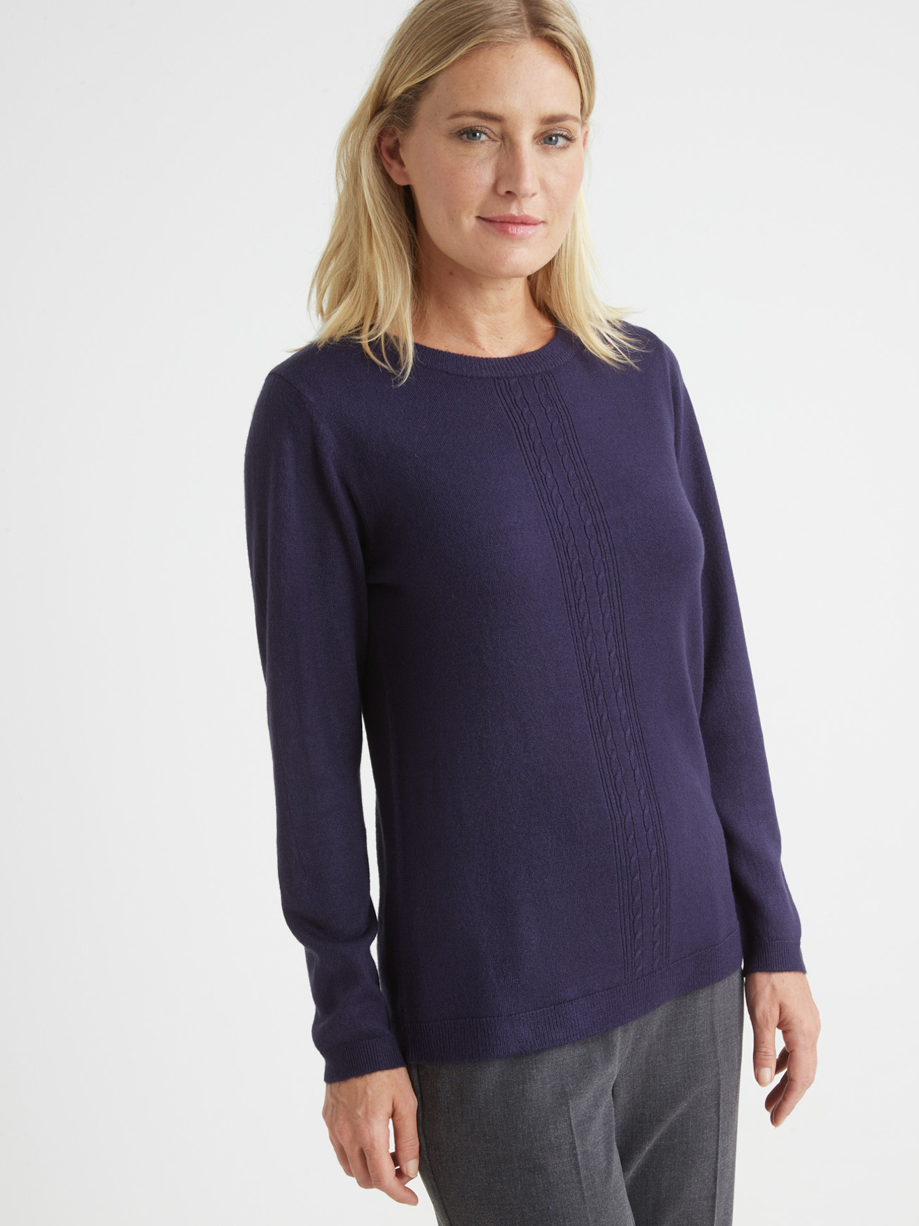 Pull toucher cachemire
