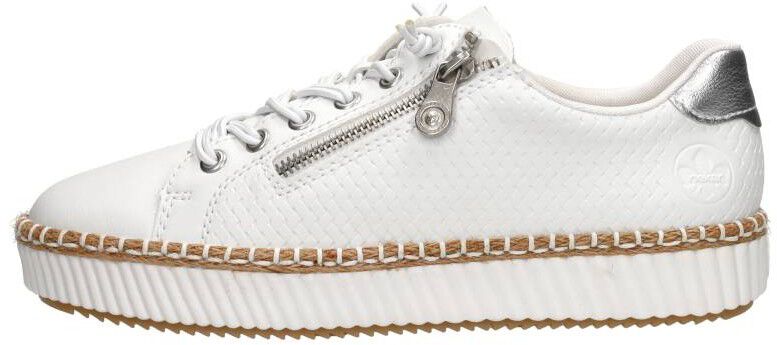 Rieker Veterschoenen Laag wit