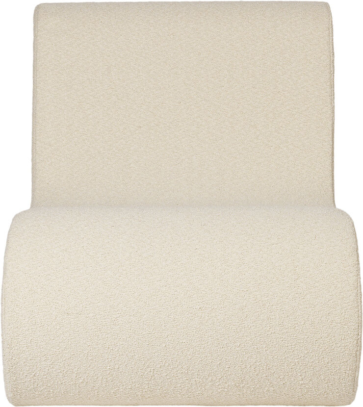Ferm Living Furniture Rouli Center Module Pure Bouclé - O Off-white