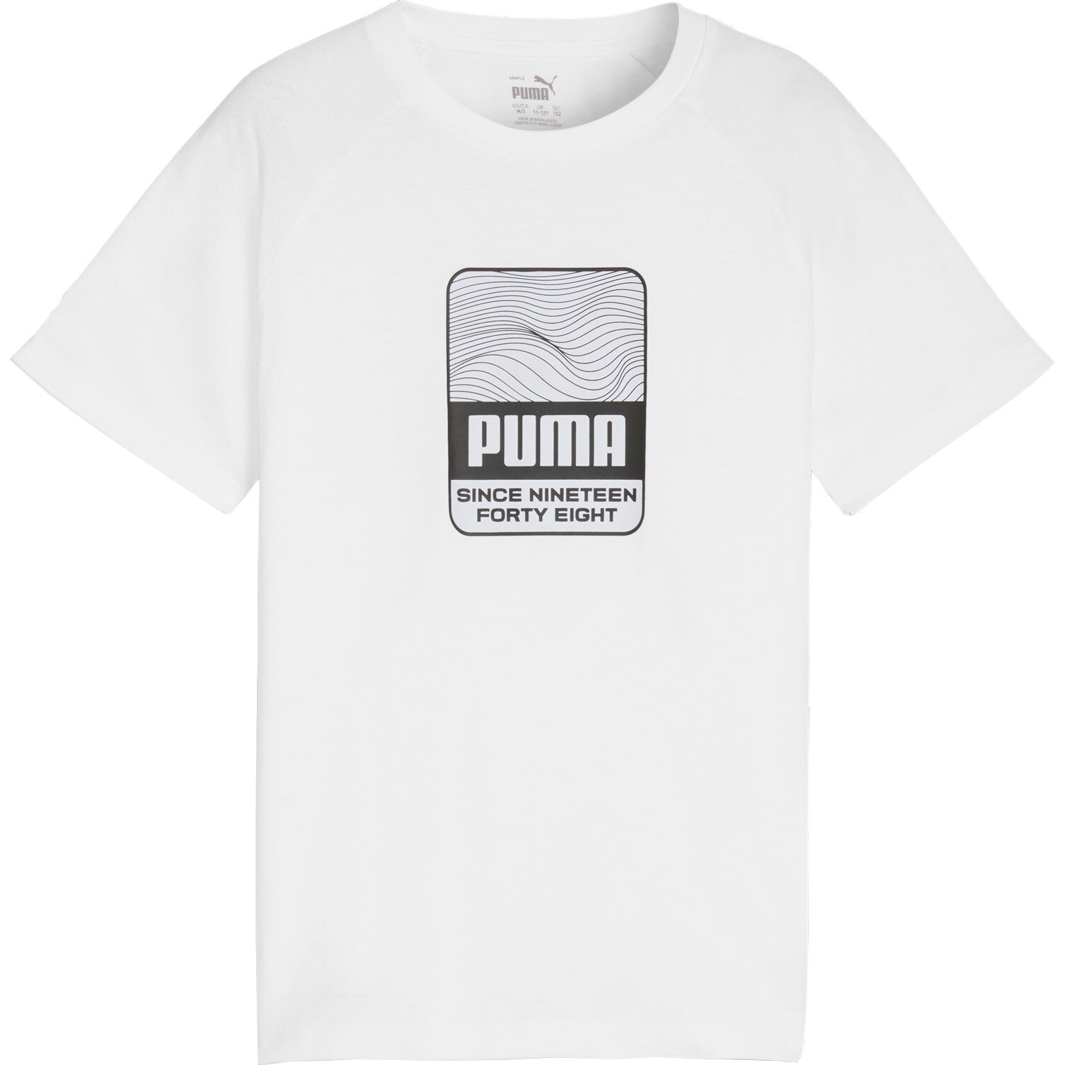 Puma Active Sports Graphic T-Shirt Jungen puma white