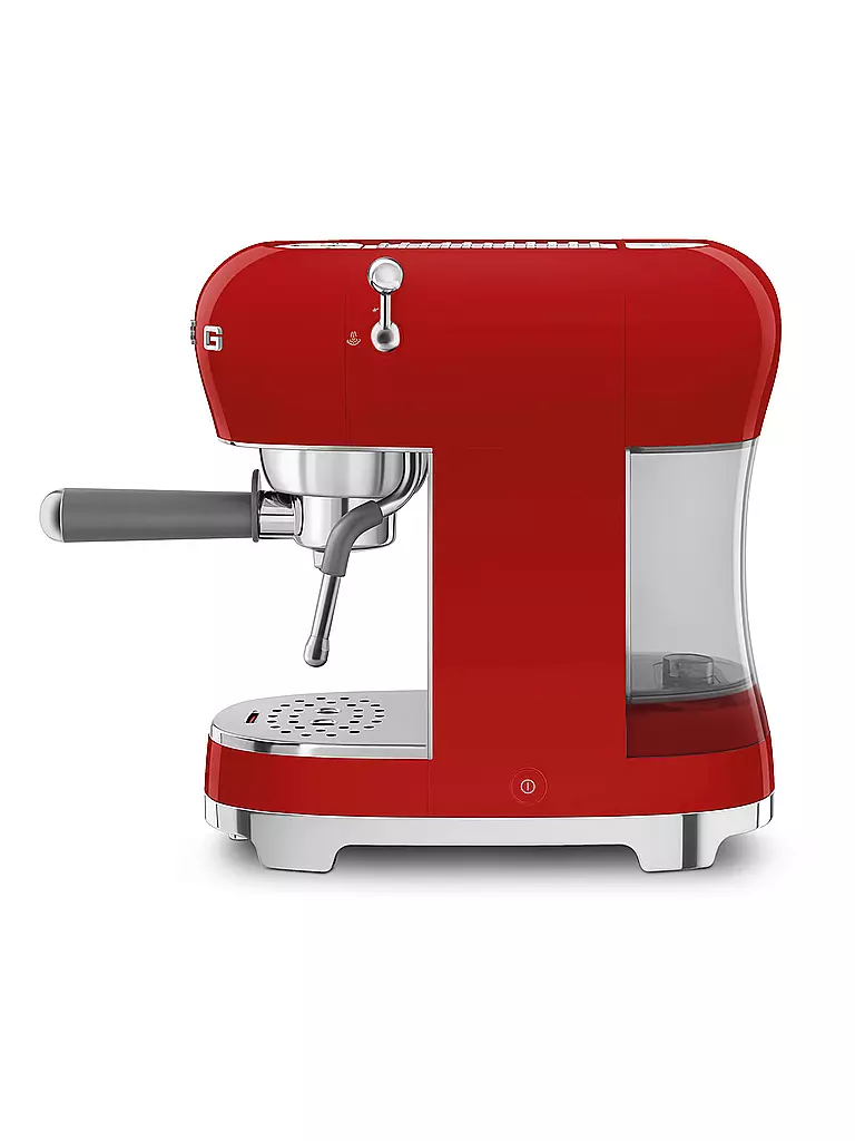 SMEG Espresso-Kaffeemaschine 50s Retro Style Rot ECF02BLEU rot