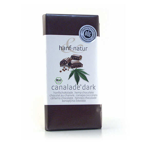 Chocolat noir aux graines de chanvre bio