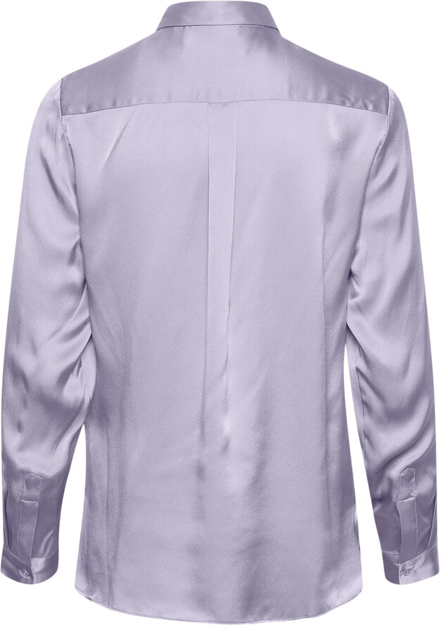 InWear Leonore Shirt Premium - 100% Silk Light lavender