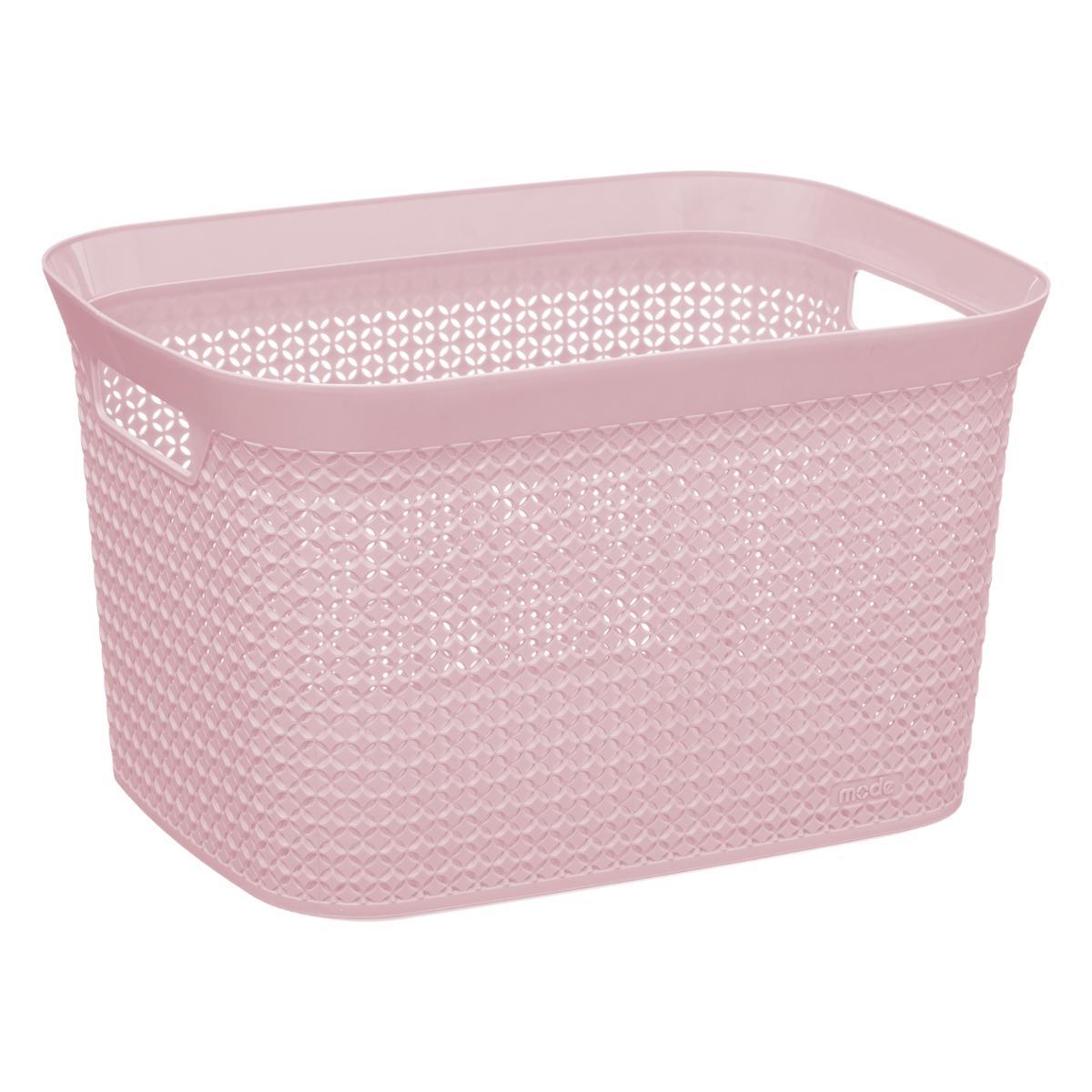 PANIER 25L SCANDI ROSE