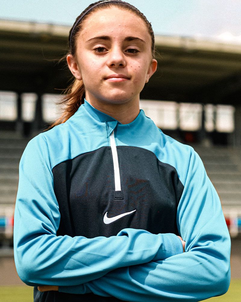Haut d'entrainement 1/4 Zip Nike Academy Pro Bleu Marine pour enfant