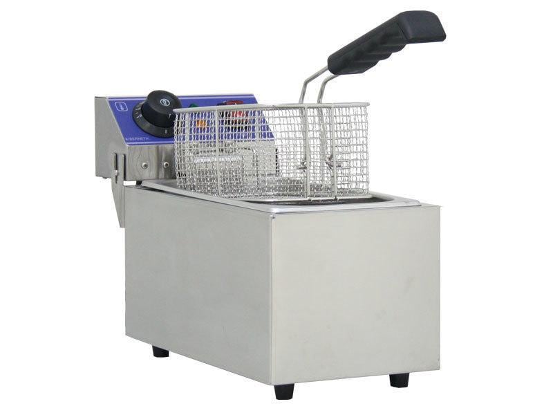 Weber Home Gastronomie-Fritteuse Mit 6 Liter brutto (3.5 Liter netto) Ölfüllmenge