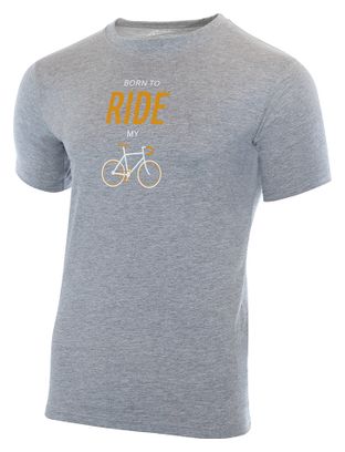 T-Shirt Manches Courtes Rubb'r Ride Gris