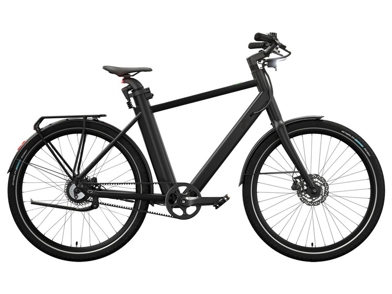 Urban E-bike All Black 2.0 X riemaandrijving