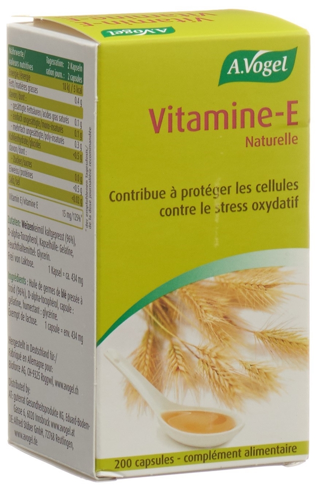 VOGEL Vitamin-E<br>200 Stück, Kapsel