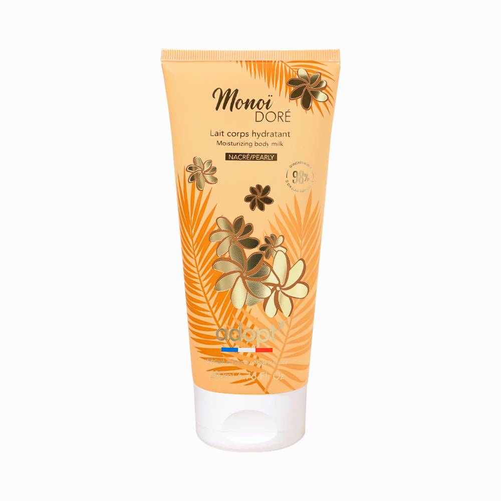 Monoï Doré Lait corps nacré 200 ml