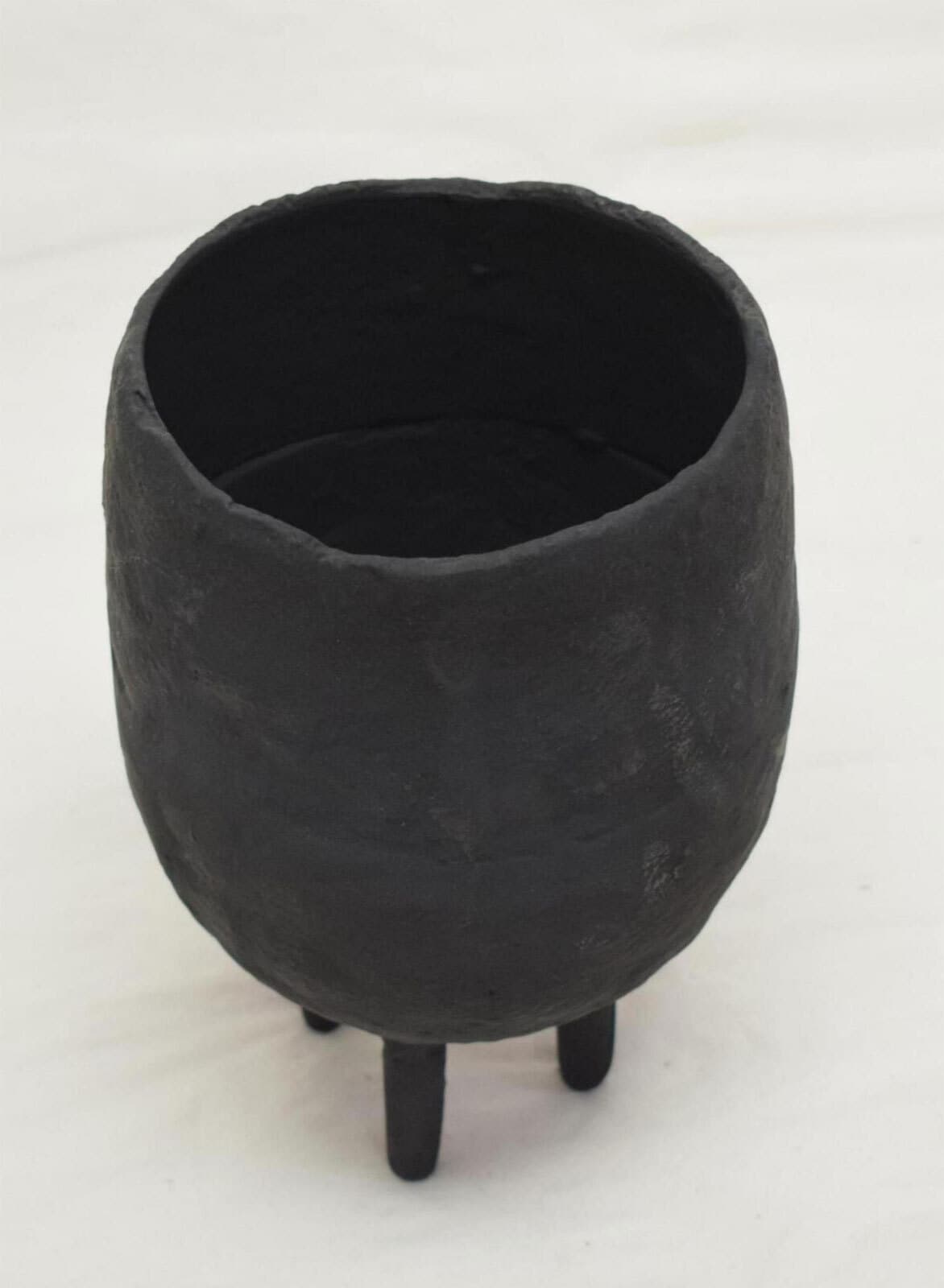 Übertopf 4-FEET 22 cm schwarz