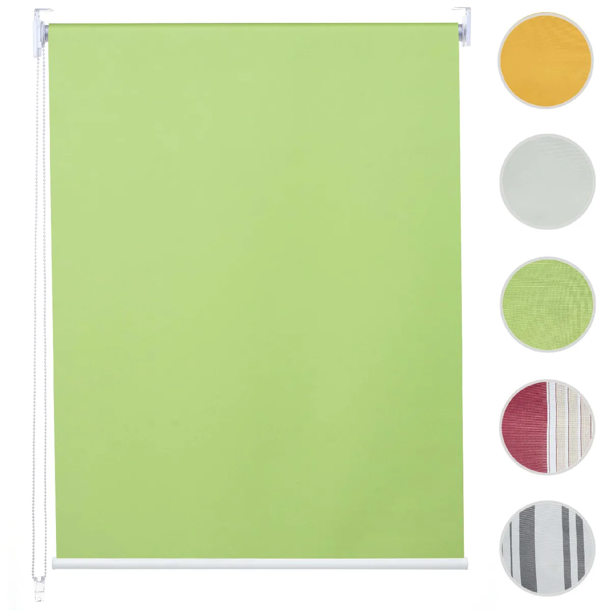 Mendler Store Enrouleur HWC-D52 50x160 cm Vert Clair