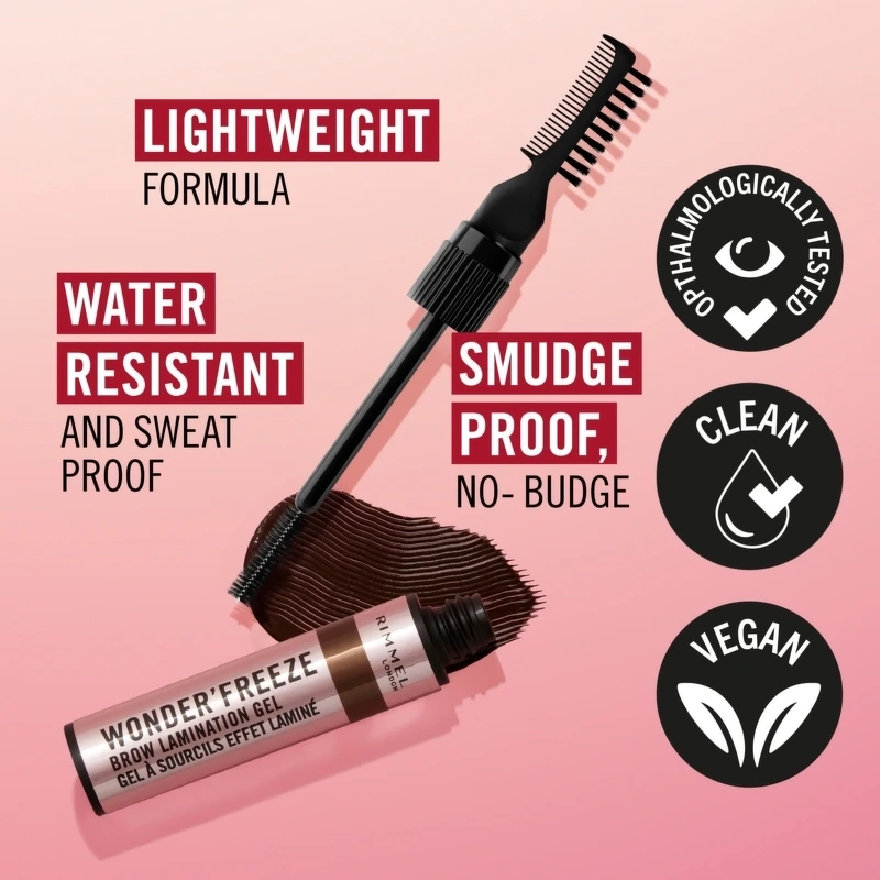 RIMMEL Brow Lamination Gel 6 gr. - 002 Blonde