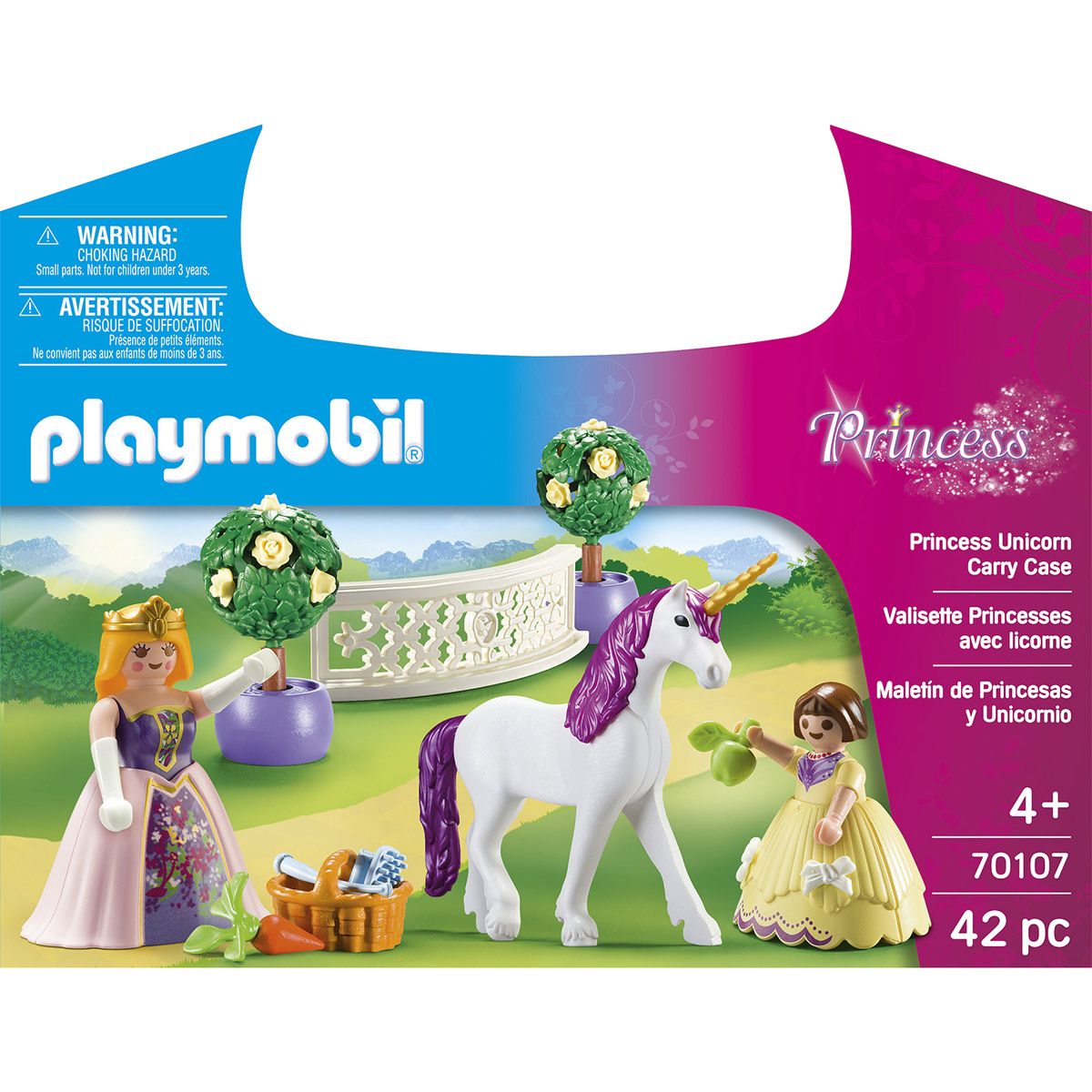 Valisette princesses licorne Playmobil Princess 70107