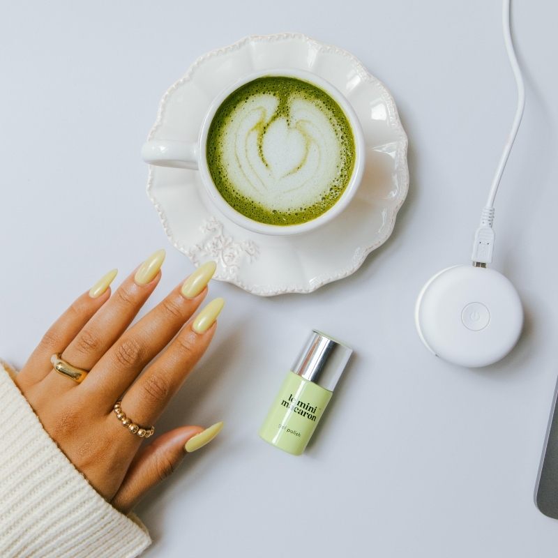 Le Mini Macaron Gel Polish 8,5 ml - Matcha Latte