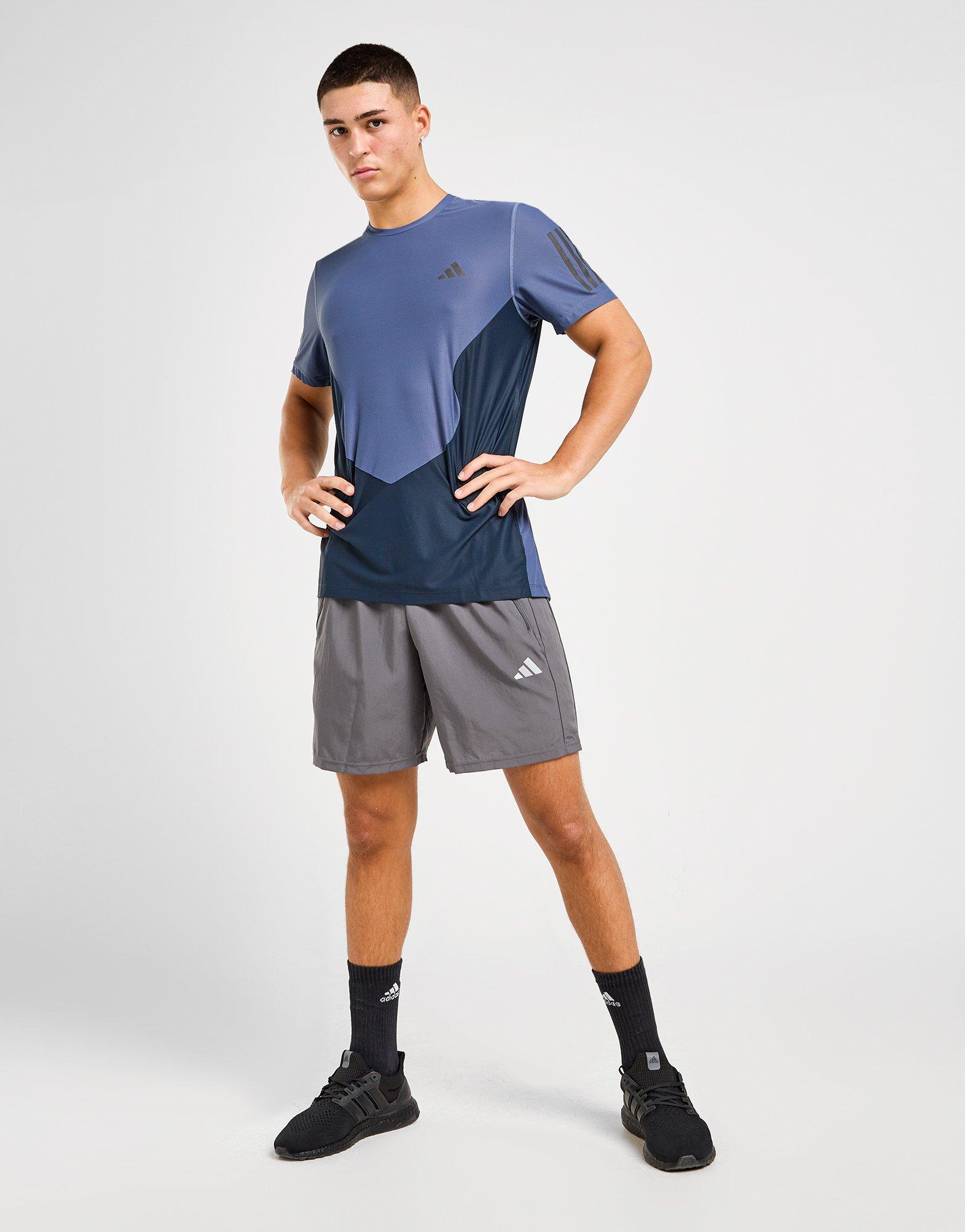 adidas T-shirt Colour Block Own The Run Homme