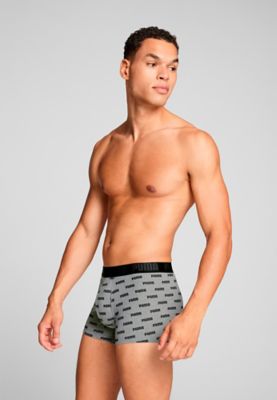 PumaEveryday AOP Print Boxer 2er - grau
