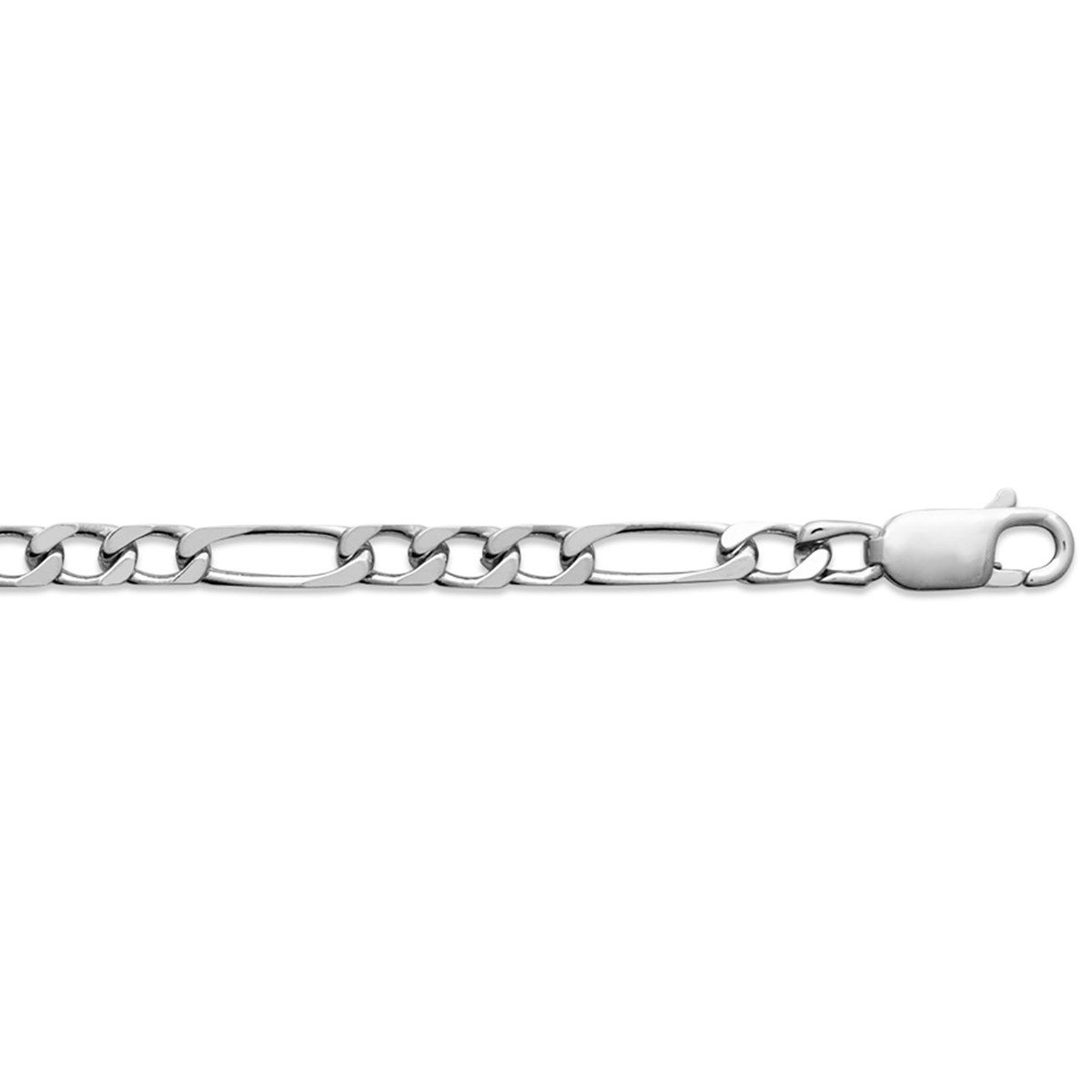 Chaîne Brillaxis maille alternée 3/1 50 cm