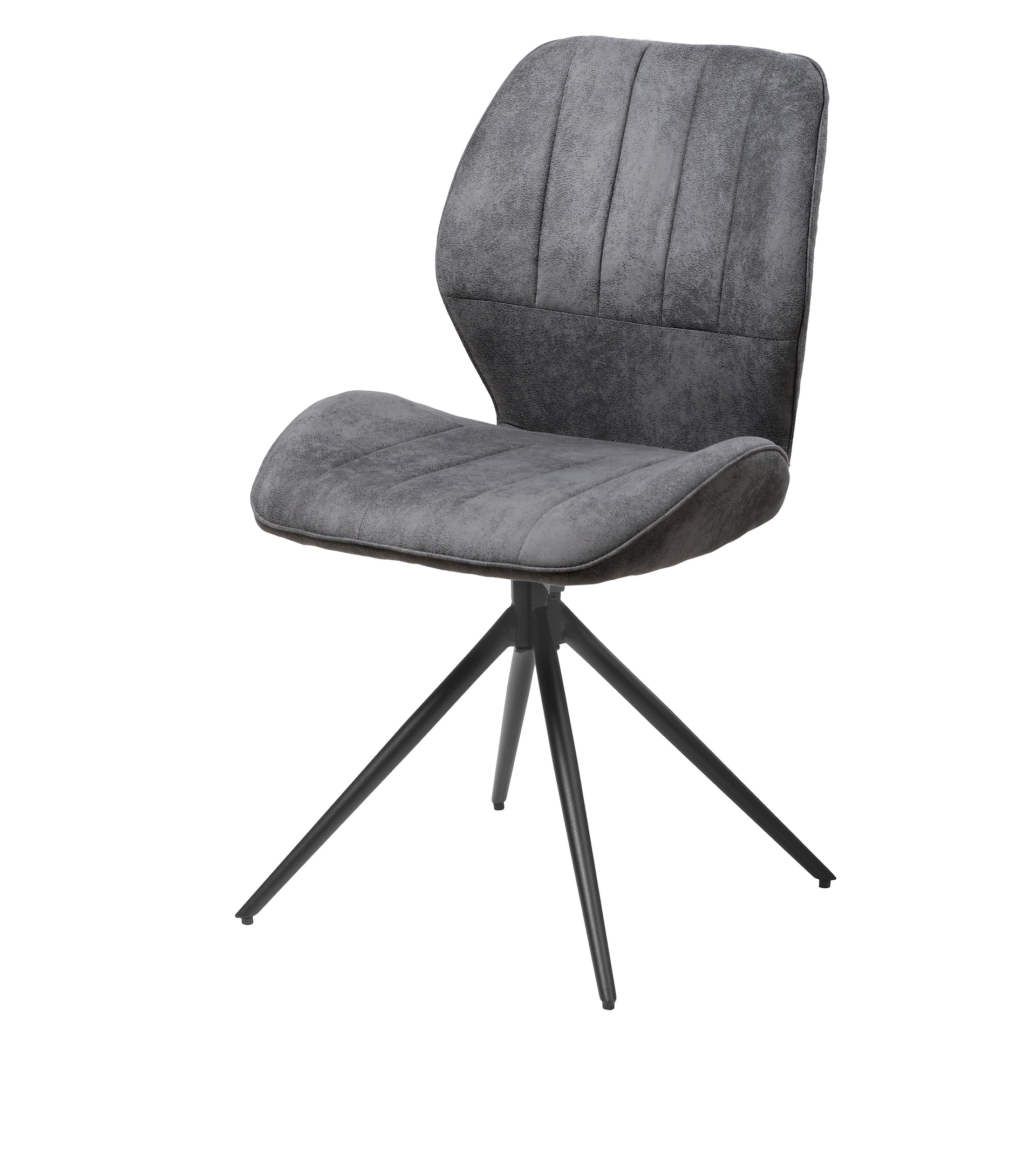 Stuhl VERMONT grau/schwarz