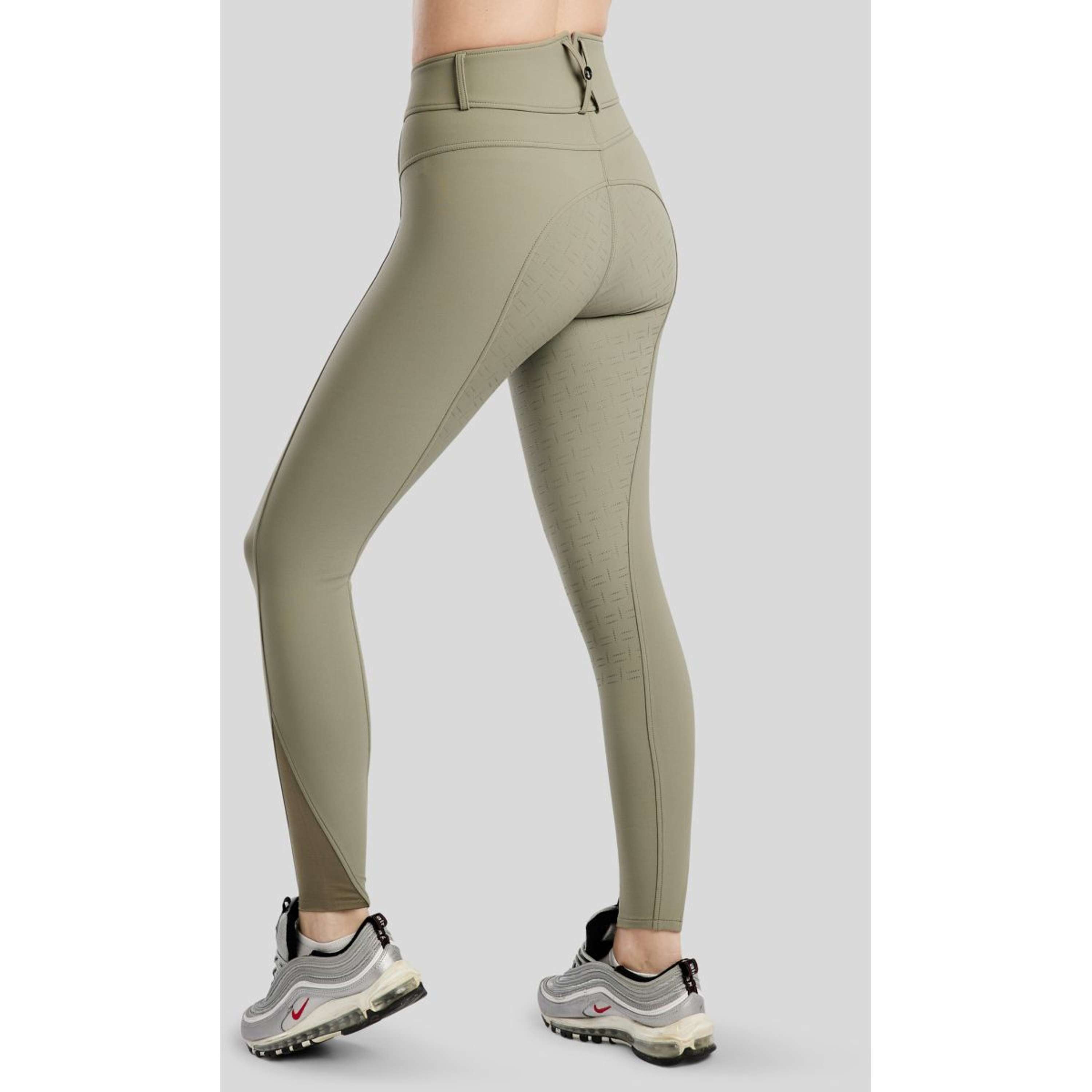 Montar Rijbroek MoGaia Full Grip Dusty Green