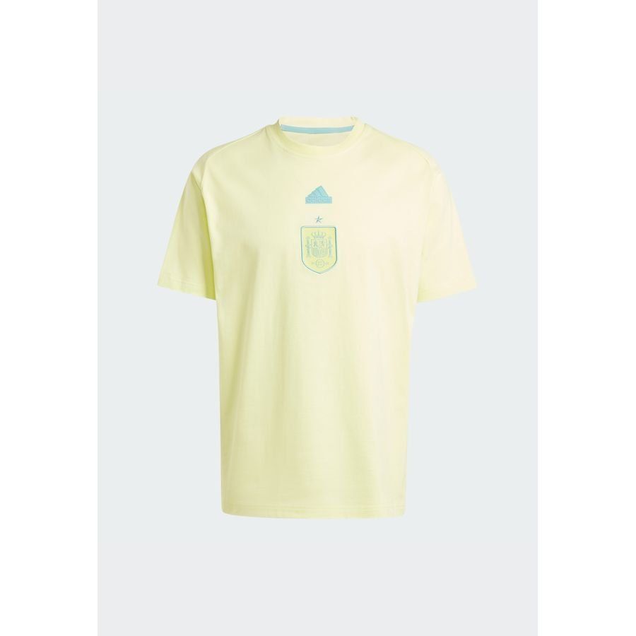 Espagne Travel T-Shirt - Jaune