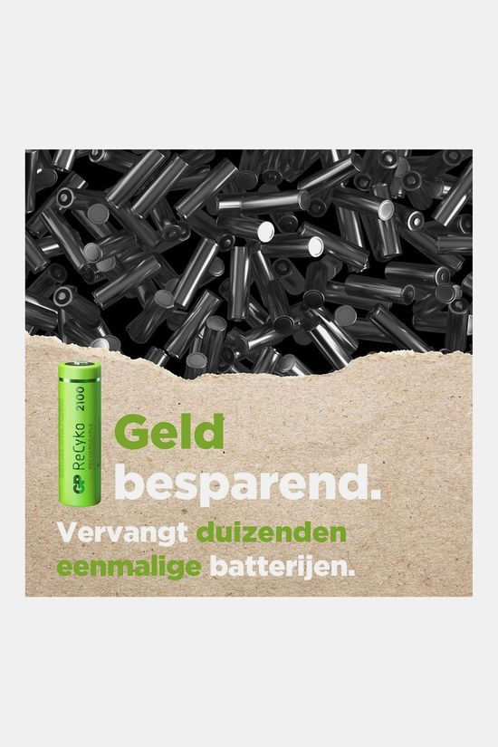 GP Batteries GP Batteries AA Rechargeable Nimh 2100Mah Recyko 1,2V 4 Stuks Batterij