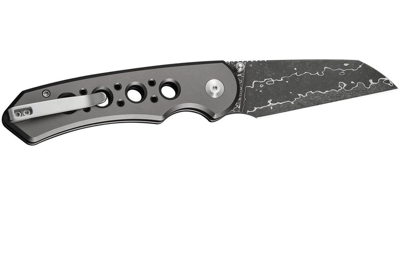 CIVIVI Pragma Prime C24067-DS1, Damascus, Gray Aluminum zakmes