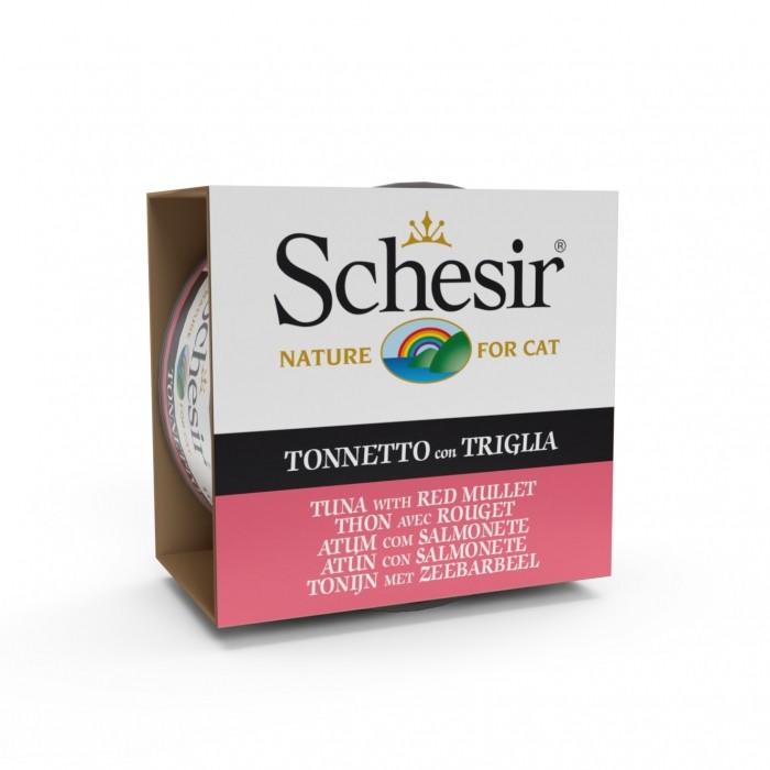 Schesir Pâtées Spécialités de la mer en gelée Adult - 14 x 85 g