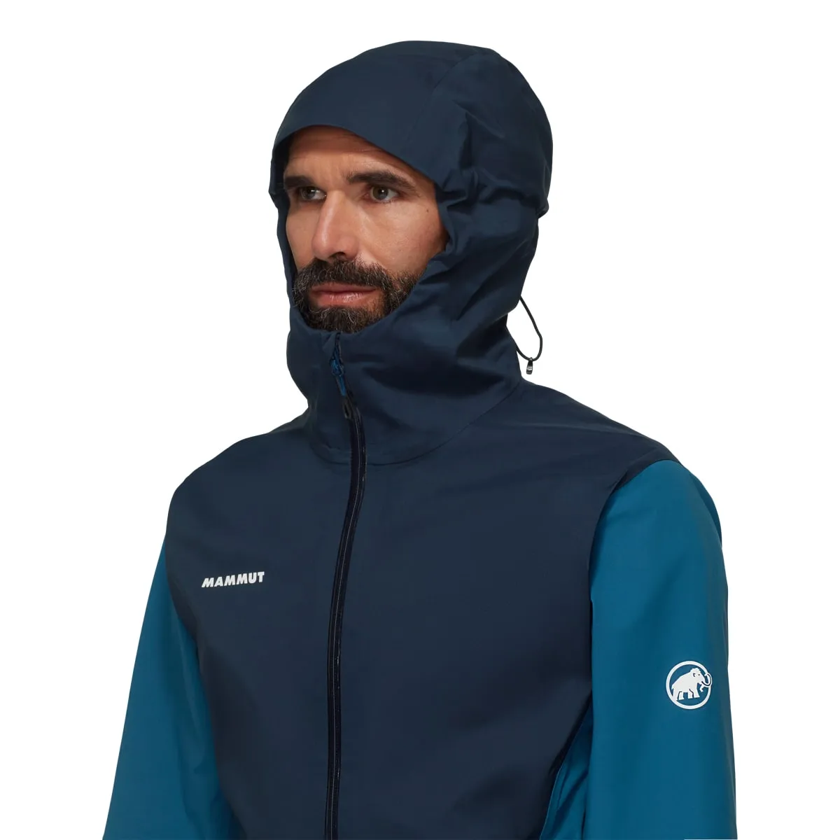 Mammut Linard Guide Hs Hooded Jacket Men Deep Ice-Marine