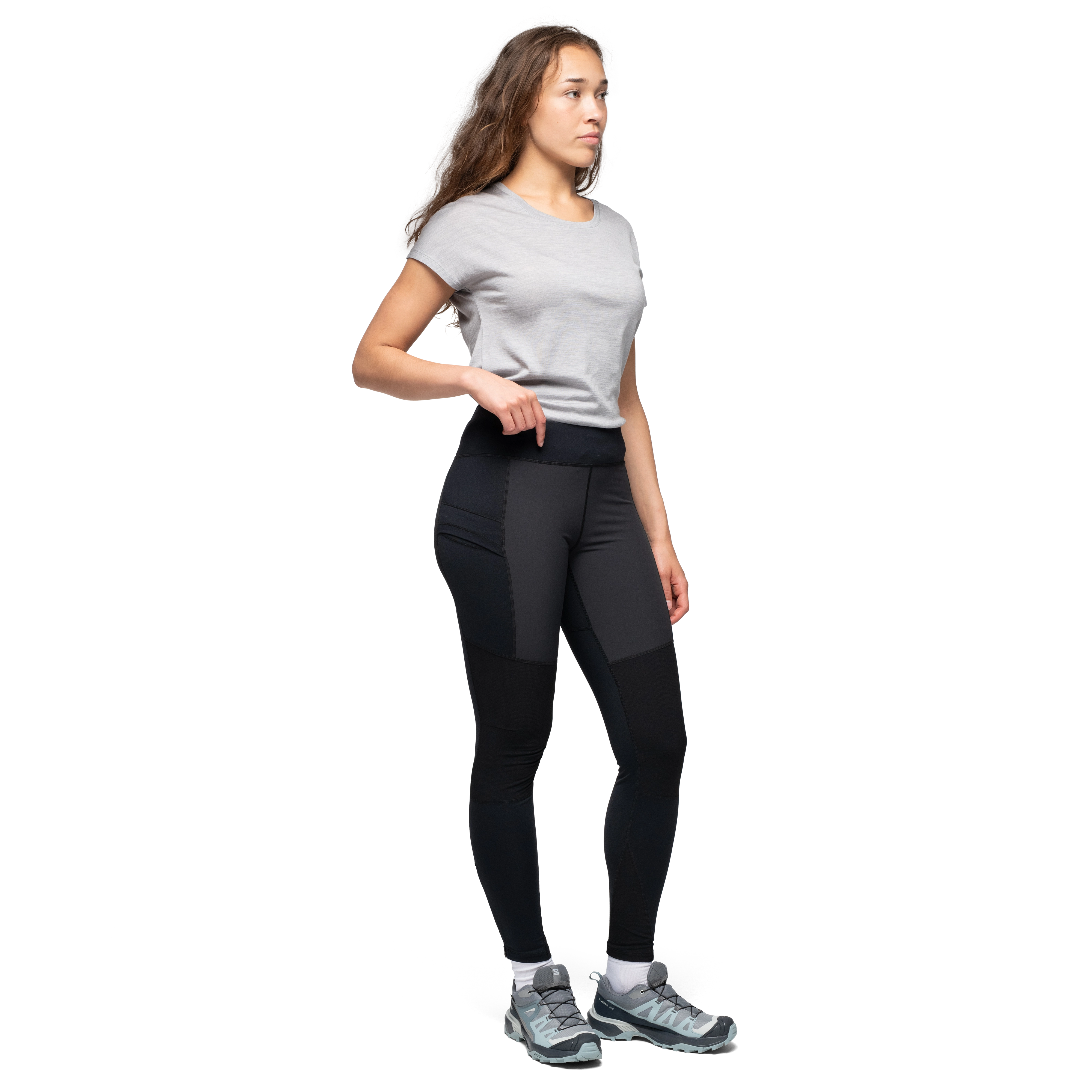 Fløyen Outdoor Tights Women Black