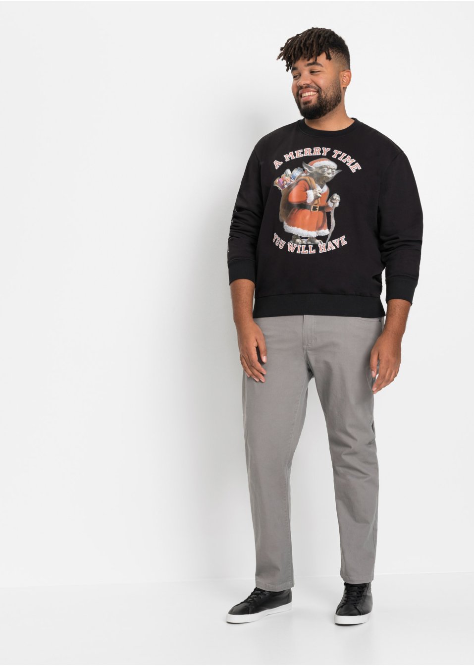 Sweat Star Wars avec motif Noël, Loose Fit