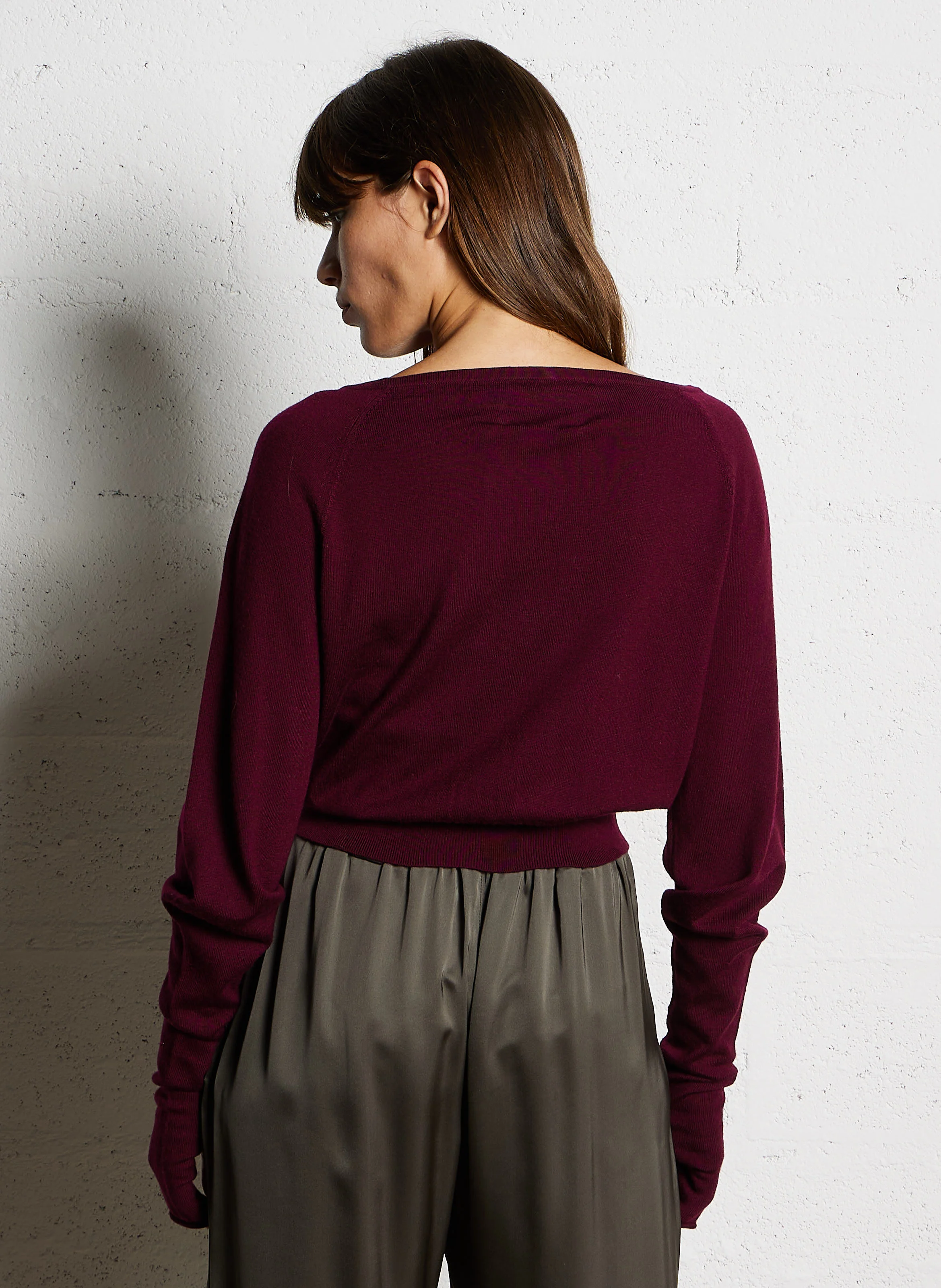BARTOUILLE - Pull ample col bateau en laine |