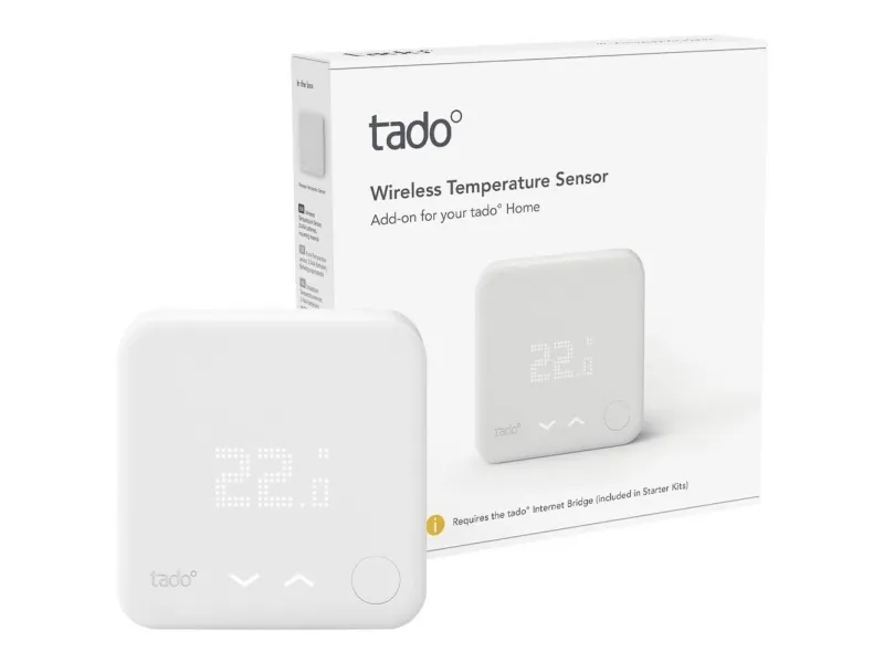 tado° Wireless Temperature Sensor - Add-on - temperatursensor - trådløs - 868 MHz