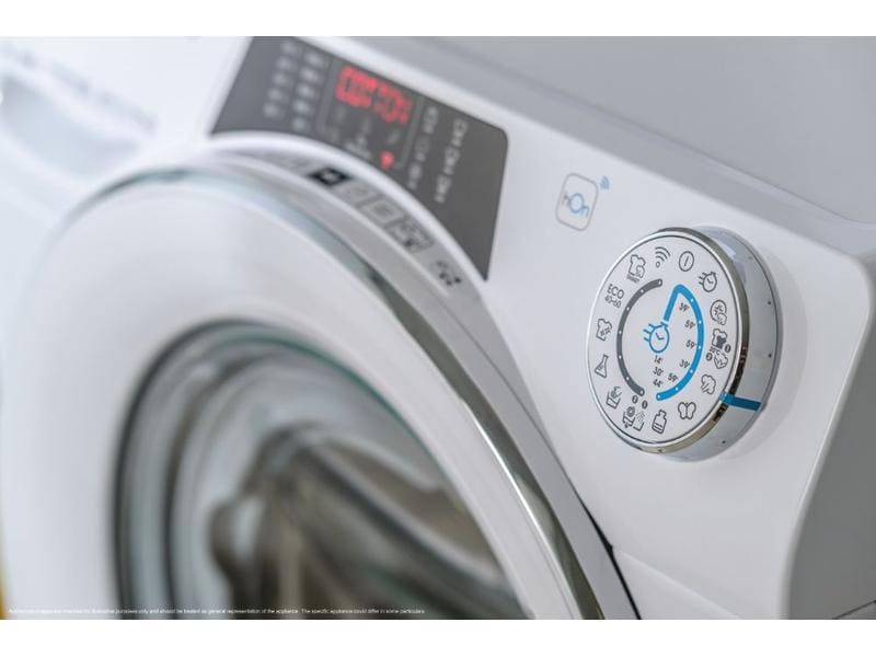 Candy Waschmaschine RO 1496DWMCT/1-S Links Frontlader mit 9 kg Ladekapazität