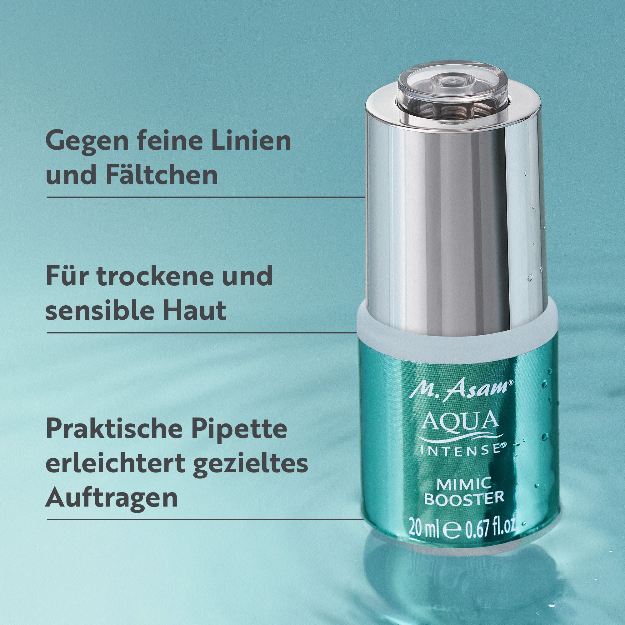 M. Asam AQUA INTENSE Mimic Booster Serum Hyaluronserum