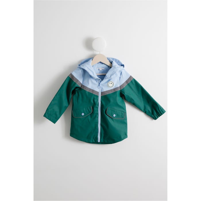 Veritas-Kids waterafstotende jas colour block