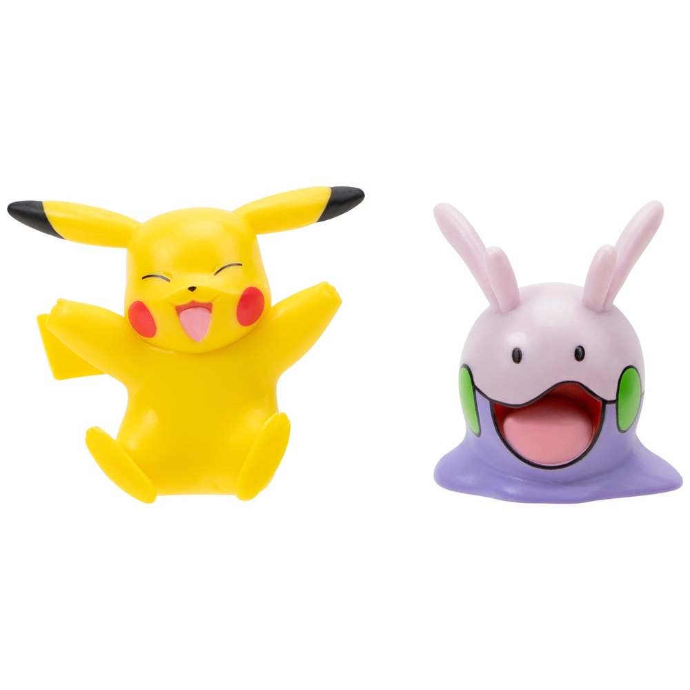Pokémon Goomy und Pikachu 5 cm Kampffiguren 2er-Pack