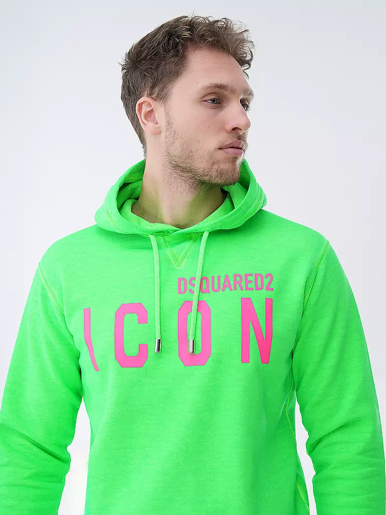 DSQUARED2 Kapuzensweater - Hoodie hellgrün