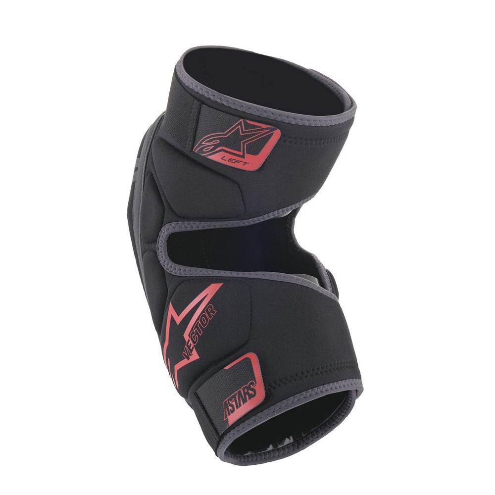 Alpinestars VECTOR - Genouillères noir/anthracite/rouge