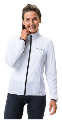 Veste Coupe-Vent Femme Vaude Matera Air Blanc