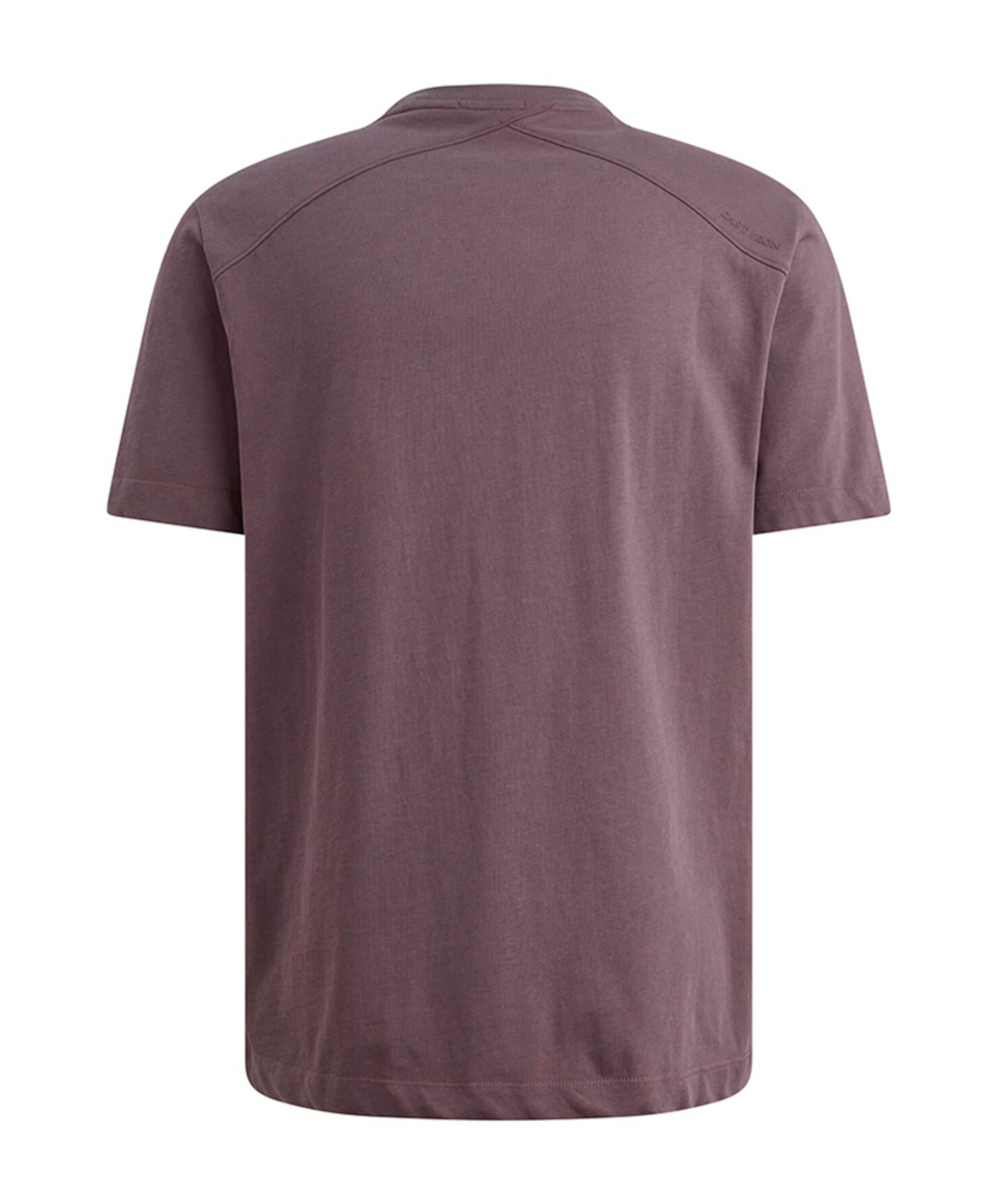 Cast Iron Heren T-shirt paars
